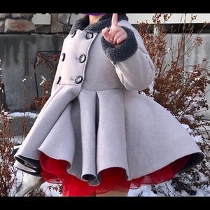 Girls Dress Coat